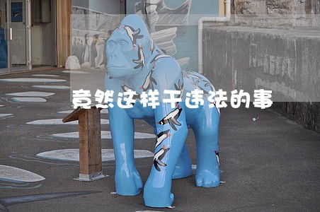 竟然这样干违法的事