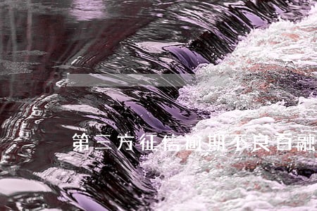 第三方征信逾期不良百融 第三方征信逾期不良百融