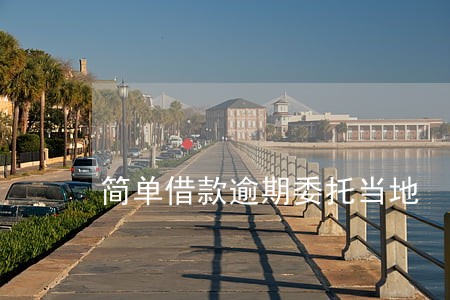 简单借款逾期委托当地 简单借款逾期委托当地