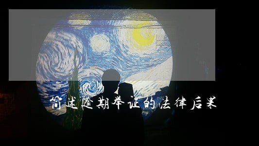简述逾期举证的法律后果 简述逾期举证的法律后果