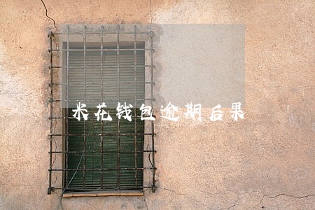 米花钱包逾期后果 米花钱包逾期后果