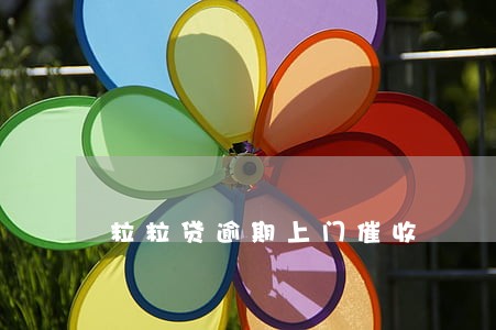 粒粒贷逾期上门催收 粒粒贷逾期上门催收