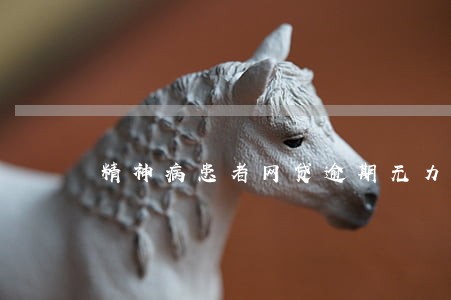 精神病患者网贷逾期无力偿还 精神病患者网贷逾期无力偿还