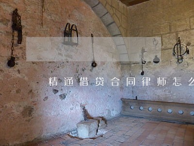 精通借贷合同律师怎么委托 精通借贷合同律师怎么委托
