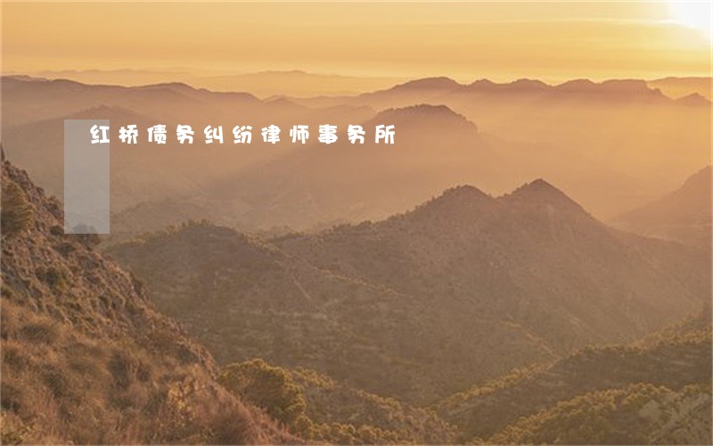 红桥债务纠纷律师事务所 红桥债务纠纷律师事务所