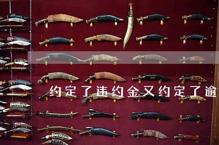 约定了违约金又约定了逾期利息 约定了违约金又约定了逾期利息