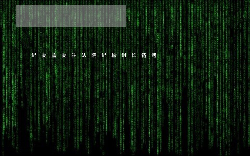 纪委监委驻法院纪检组长待遇 纪委监委驻法院纪检组长待遇