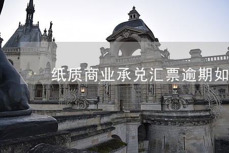 纸质商业承兑汇票逾期如何办理 纸质商业承兑汇票逾期如何办理