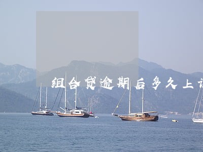 组合贷逾期后多久上诉 组合贷逾期后多久上诉