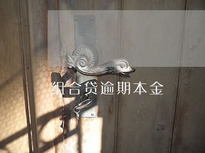 组合贷逾期本金 组合贷逾期本金