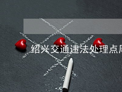 绍兴交通违法处理点周末