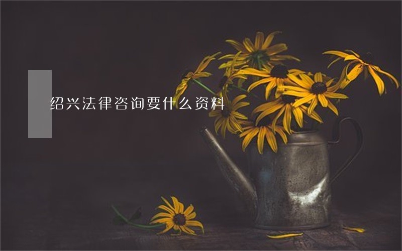 绍兴法律咨询要什么资料 绍兴法律咨询要什么资料
