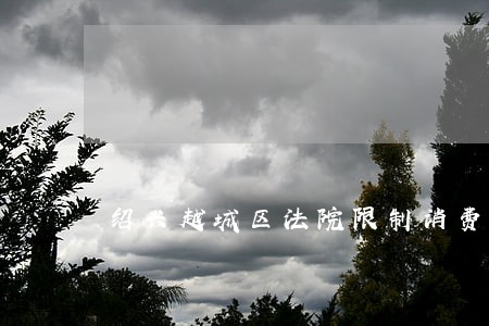 绍兴越城区法院限制消费名单 绍兴越城区法院限制消费名单