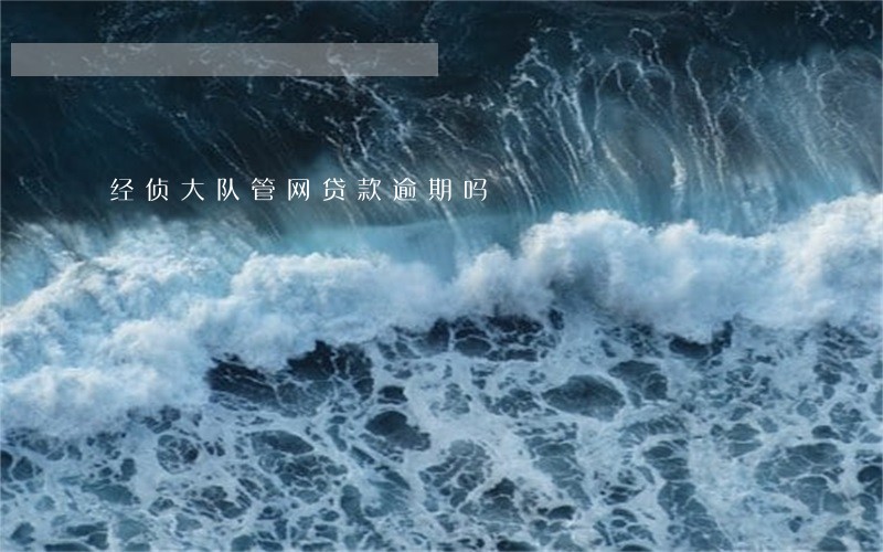 经侦大队管网贷款逾期吗 经侦大队管网贷款逾期吗