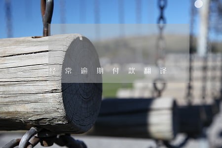 经常逾期付款翻译