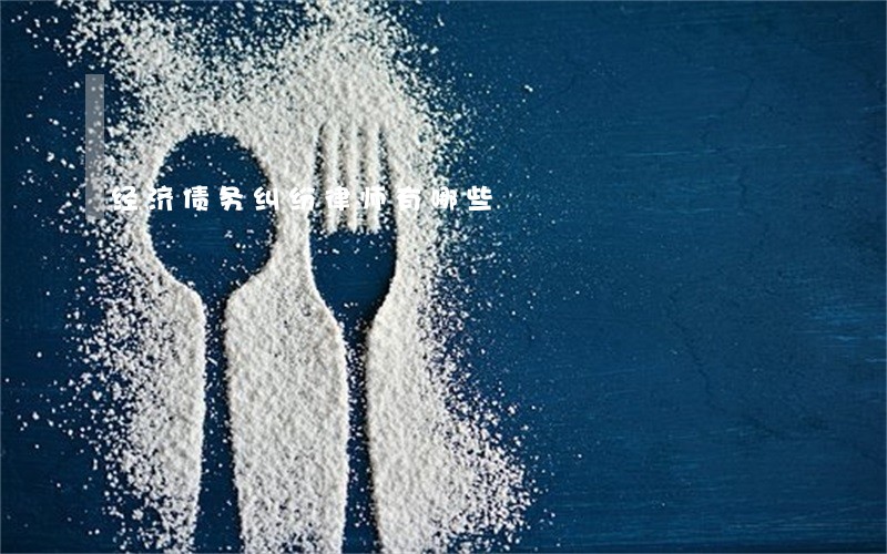 经济债务纠纷律师有哪些 经济债务纠纷律师有哪些