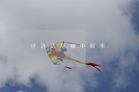经济法基础中税率 经济法基础中税率