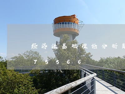 经济法基础理论分析题/2023021575566