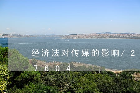 经济法对传媒的影响/2023021677604