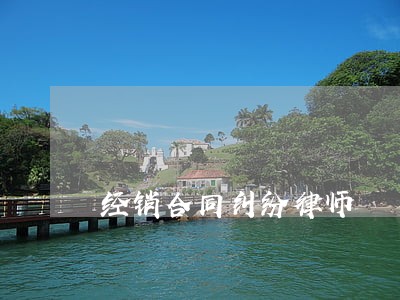 经销合同纠纷律师 经销合同纠纷律师