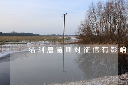 结利息逾期对征信有影响吗 结利息逾期对征信有影响吗