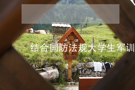 结合国防法规大学生军训的意义