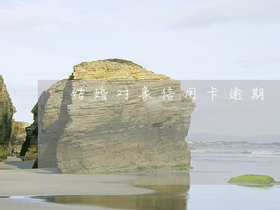 结婚对象信用卡逾期 结婚对象信用卡逾期