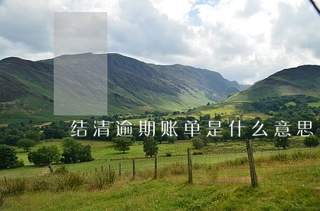 结清逾期账单是什么意思 结清逾期账单是什么意思