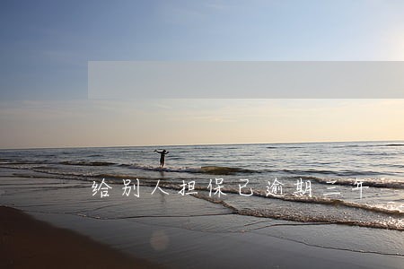 给别人担保已逾期三年 给别人担保已逾期三年