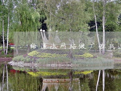给违法网站做广告我违法吗 给违法网站做广告我违法吗