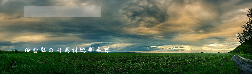 给金融公司追讨逾期车贷 给金融公司追讨逾期车贷