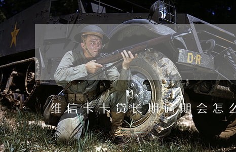 维信卡卡贷长期逾期会怎么样 维信卡卡贷长期逾期会怎么样