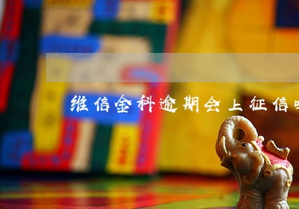 维信金科逾期会上征信吗 维信金科逾期会上征信吗