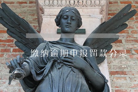 缴纳逾期申报罚款分录 缴纳逾期申报罚款分录