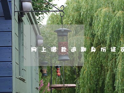 网上借款逾期身份证可以用吗