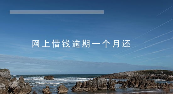 网上借钱逾期一个月还 网上借钱逾期一个月还