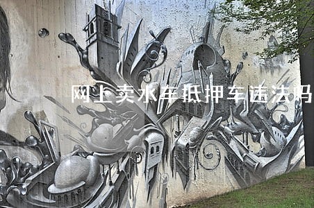 网上卖水车抵押车违法吗 网上卖水车抵押车违法吗