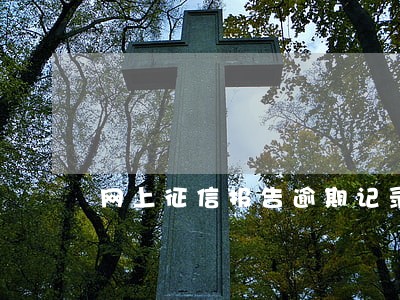 网上征信报告逾期记录不全 网上征信报告逾期记录不全