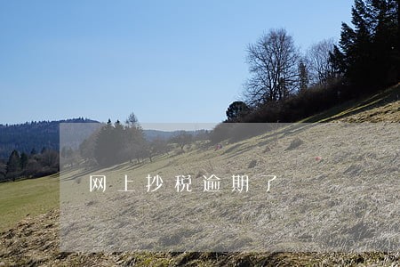 网上抄税逾期了 网上抄税逾期了