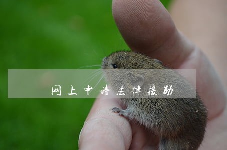 网上申请法律援助 网上申请法律援助