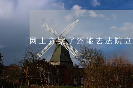 网上立案了还能去法院立案吗 网上立案了还能去法院立案吗