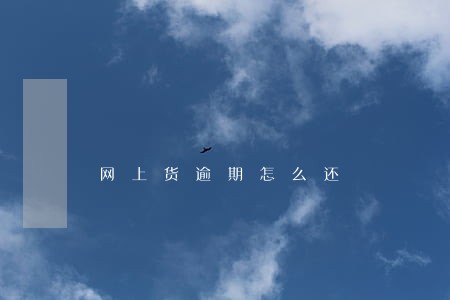 网上货逾期怎么还 网上货逾期怎么还