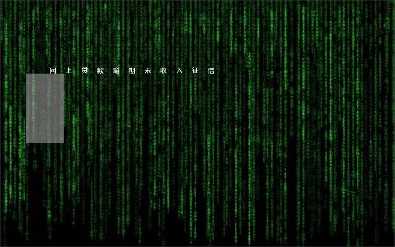 网上贷款逾期未收入征信 网上贷款逾期未收入征信