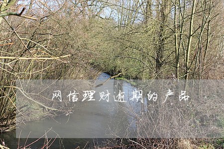 网信理财逾期的产品 网信理财逾期的产品
