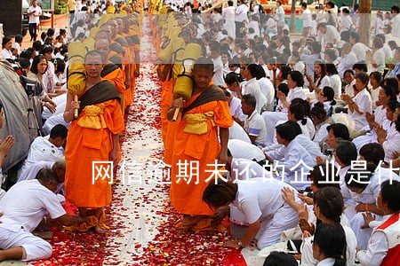 网信逾期未还的企业是什么企业 网信逾期未还的企业是什么企业