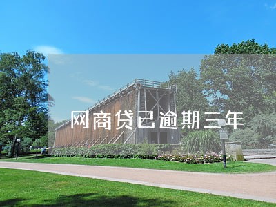 网商贷已逾期三年 网商贷已逾期三年