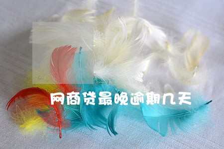 网商贷最晚逾期几天 网商贷最晚逾期几天