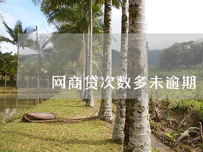 网商贷次数多未逾期 网商贷次数多未逾期