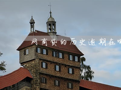 网商贷的历史逾期在哪里看 网商贷的历史逾期在哪里看