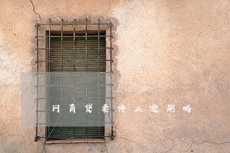 网商贷要停止逾期吗 网商贷要停止逾期吗